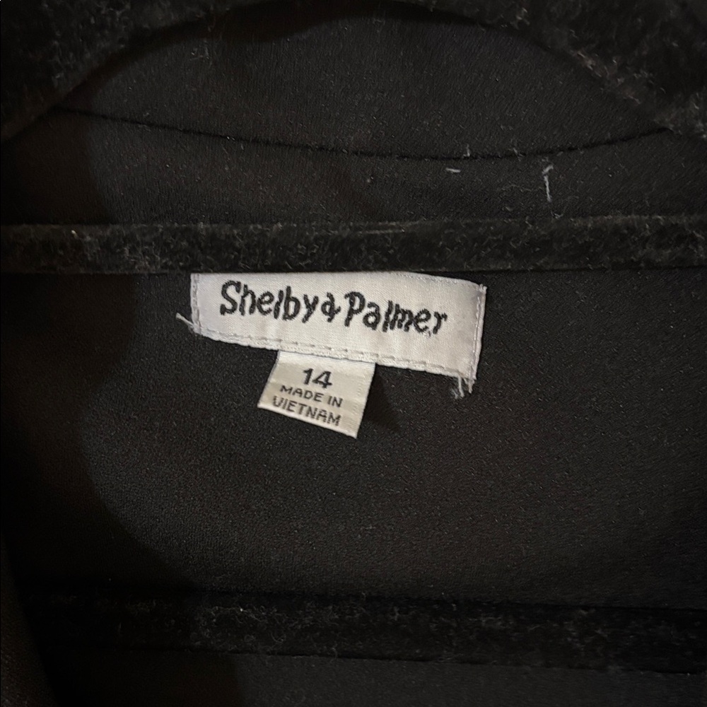 Shelby & Palmer Wide leg One Piece Pant Suit size 14 - Picture 5 of 10